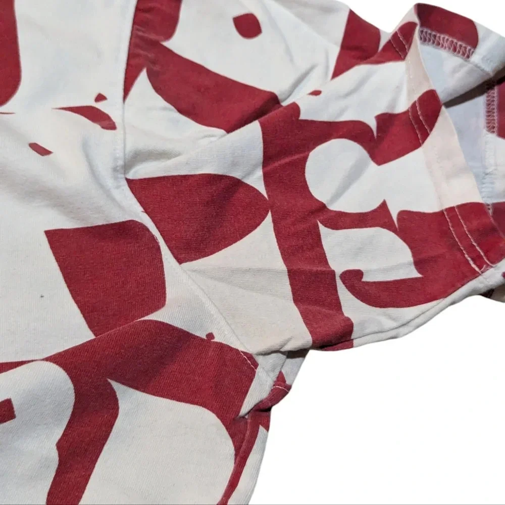 Vintage Air Jordan Brand Red and White Size XL